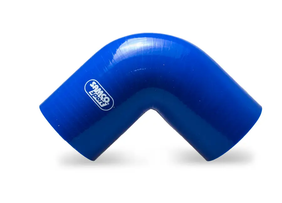Pouze Dnes Samco Sport Fluoro silikonové koleno 90° s vnitřním průměrem 22 mm pro vedení oleje a nafty, barva oranžová