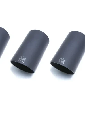 Sezónní Sleva Armytrix 4x matně černá koncovka výfuku (4X89mm) pro Audi S5 B8 3.0 TFSI Coupé (2012-2015)