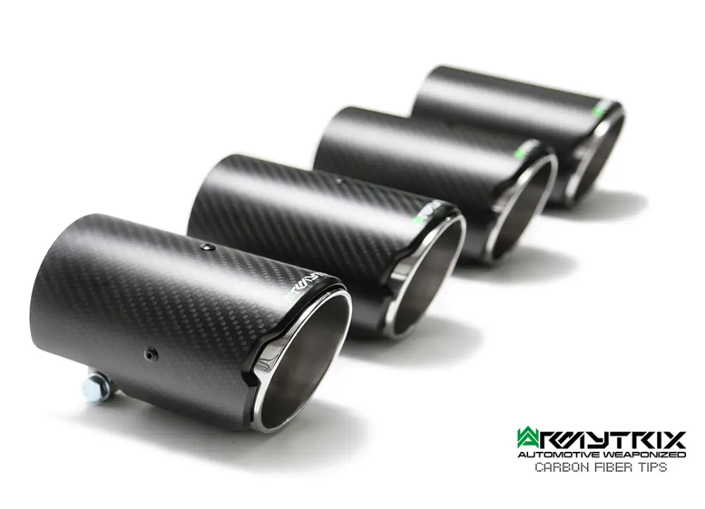 Armytrix 4x karbonová koncovka výfuku (4X101mm) pro Volkswagen Golf 7.5 R 2.0 Turbo (2016- ) Nízká Cena