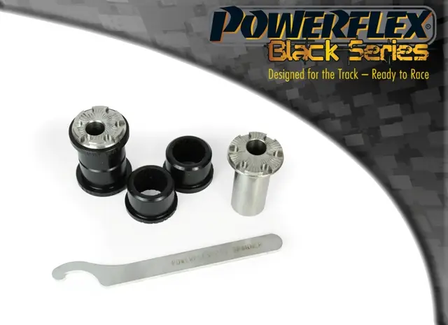 Silentbloky Powerflex Black Series PFF16-501GBLK pro Fiat 500 US "Front Arm Front Bush, Camber Adjust", pozice na diagramu: 1 Finální Výprodej