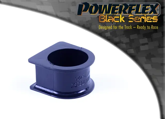 Silentbloky Powerflex Black Series PFF76-425BLK pro Toyota Starlet/Glanza Turbo EP82 & EP91 "Steering Rack Mount Round Bush", pozice na diagramu: 25 Značkový