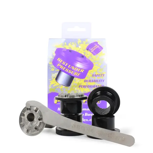 Silentbloky Powerflex PFF85-201G pro Volkswagen Polo Mk5 (6R/6C) "před. silentblok před. ramene s nast. odklonem", pozice na diagramu: 1 Akční Nabídka