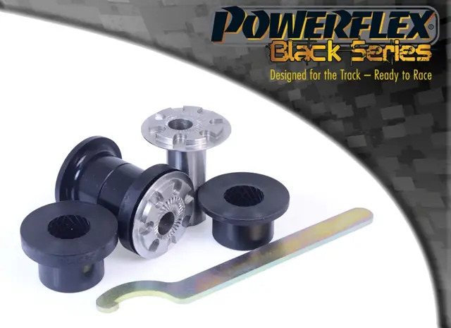 Silentbloky Powerflex Black Series PFF85-201GBLK pro Volkswagen Golf Mk3 4WD Syncro "před. silentblok před. ramene s nast. odklonem", pozice na diagramu: 1 Zlevněný