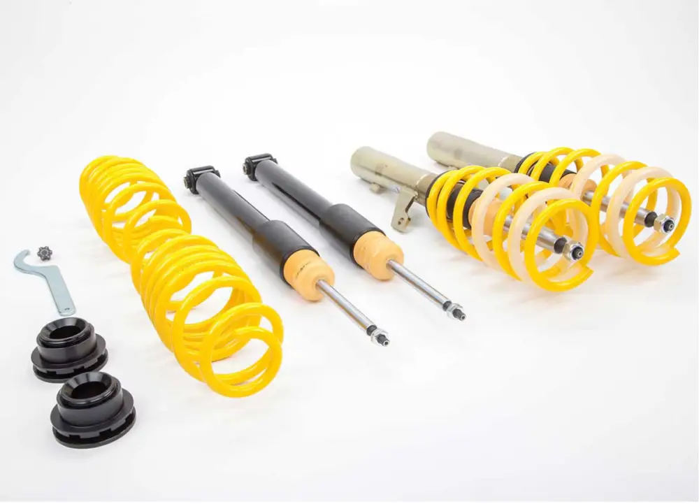 Výškově stavitelný podvozek ST Suspensions ST XA, ST XA, ST XA, ST XA se stavitelnou tuhostí pro Audi A1 sportback 8X, 8XA, 8XF max zatížení PN do 900 kg Přímo Od Výrobce