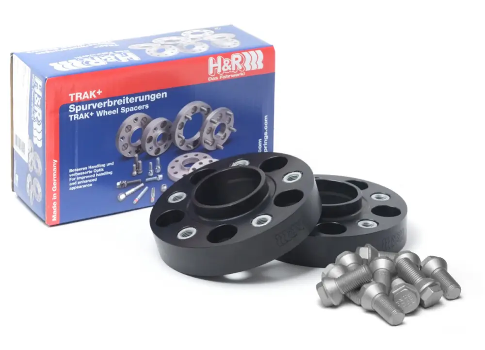 Omezená Nabídka H&R 2 kusy rozšiřovacích podložek typ DRA90 o šířce 45 mm pro BMW řada 5 F11 5K, barva černá