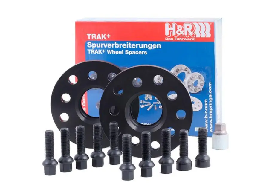 H&R 2 kusy rozšiřovacích podložek typ DR-ABE30 o šířce 15 mm včetně spojovacího materiálu pro BMW M3 M3/F80, barva černá Akce