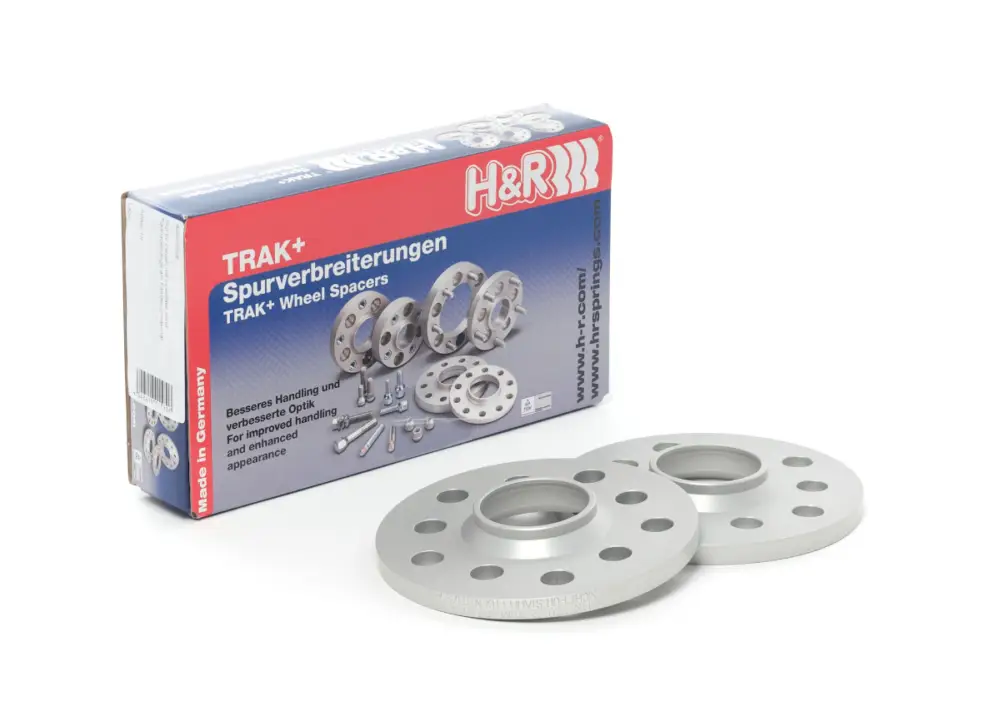 H&R 2 kusy rozšiřovacích podložek typ DR20 o šířce 10 mm pro Mercedes CLA W117, barva stříbrná, s délkou náběhového kroužku max. 9 mm Přímo Od Výrobce