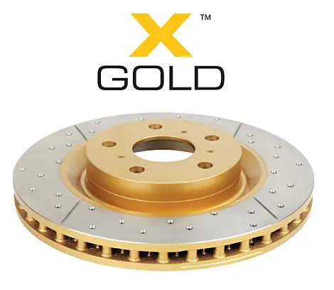 DBA Street Series X-GOLD zadní brzdový kotouč 292x16 mm pro Nissan X-Trail 2010-2013 2.0 Časově Omezené