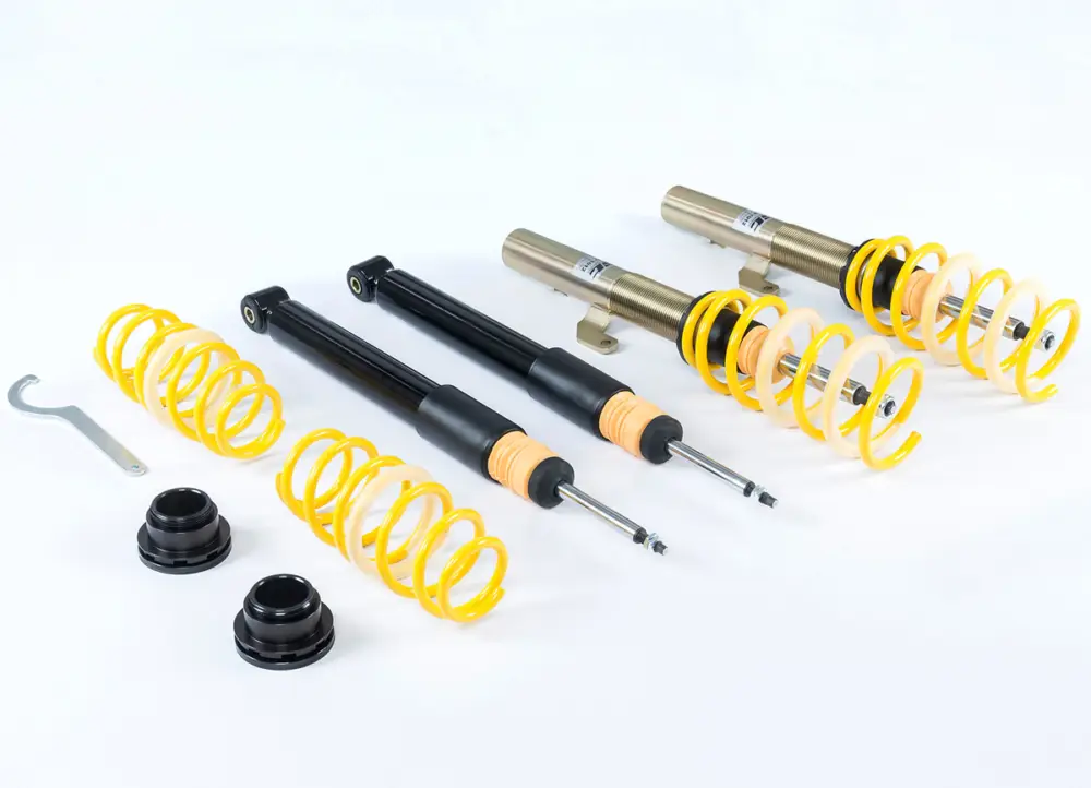 Výškově stavitelný podvozek ST Suspensions ST X, ST X pro Audi TT 8J, 8J3 max zatížení PN do 1035 kg, do 1060 kg, s prům. uchycení př. tl. 55 mm Poslední Šance