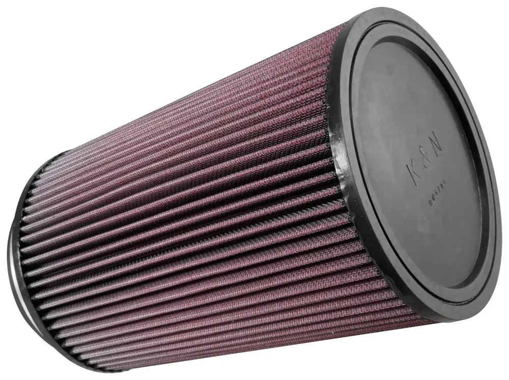 Novinka K&N univerzální kulatý filtr se vstupem 127 mm a výškou 254 mm, gumový vrchlík