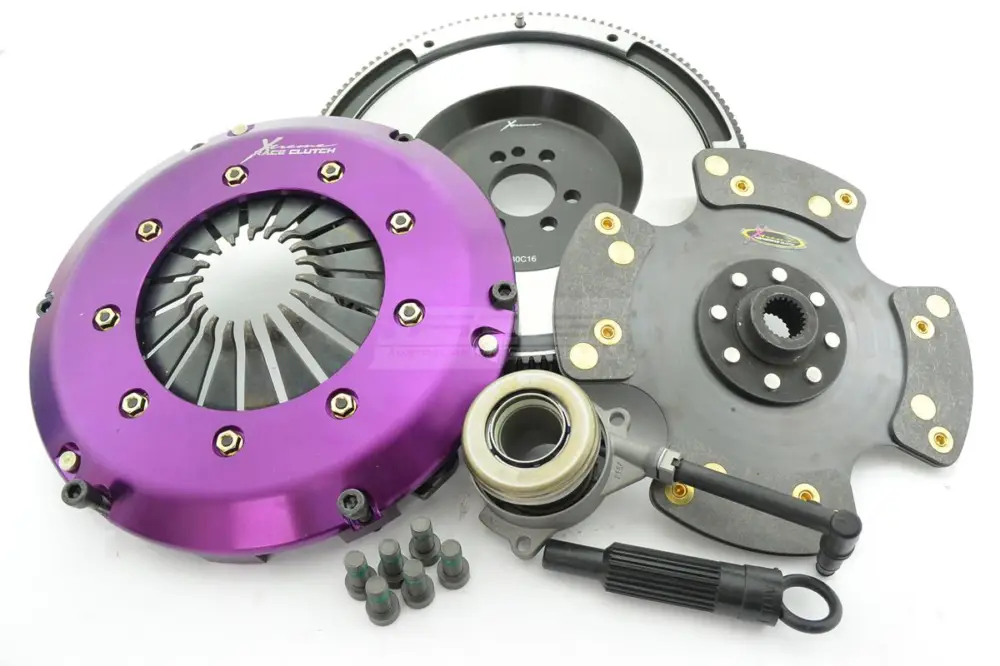 Poslední Šance Xtreme Clutch jednolamelová neodpružená karbonová spojková sada vč. setrvačníku a vypínacího ložiska pro Volkswagen PASSAT B6 (3C2) 2.0 TDI 16V 4motion s kapacitou krouticího momentu 820 Nm, r.v. 2005.03 - 2010.08