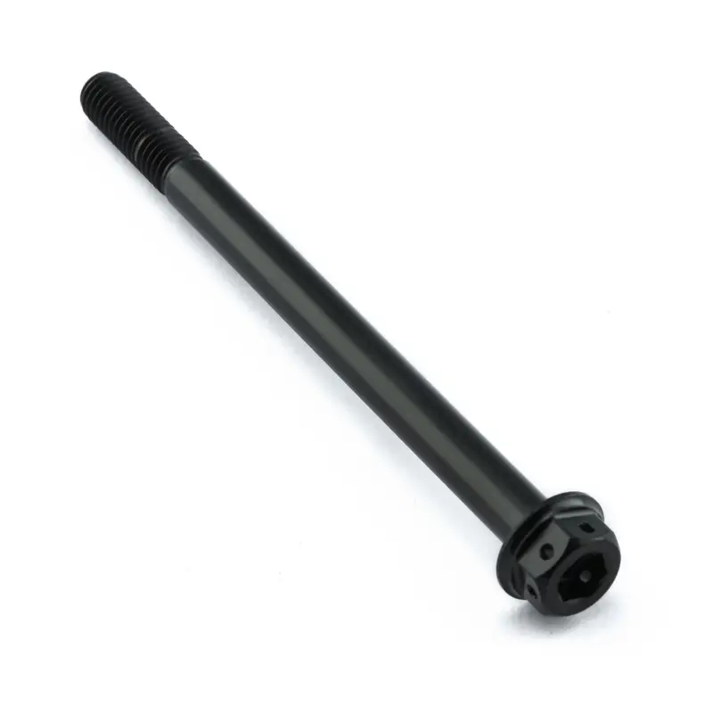 Časově Omezené Pro-Bolt titanový šroub s DualDrive hlavou (šestihran + inbus) se závitem M6 x 1,00 mm a délkou 85 mm, barva modrá