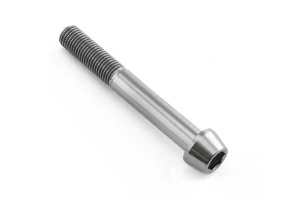 Levný Pro-Bolt titanový inbusový šroub s kónusovou hlavou se závitem M10 x 1,25 mm a délkou 75 mm, barva přírodní
