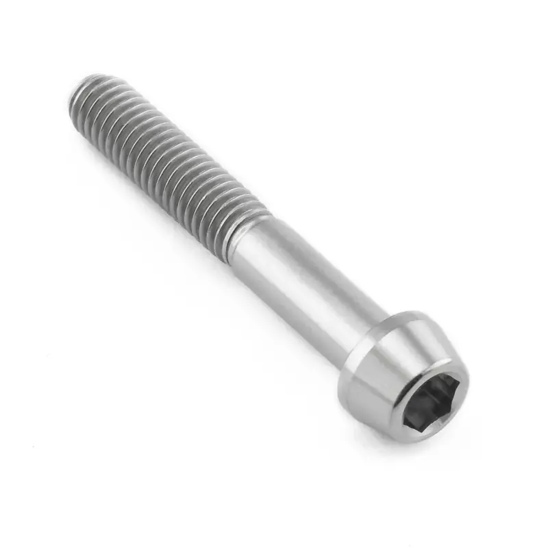 Pro-Bolt titanový inbusový šroub s kónusovou hlavou se závitem M6 x 1,00 mm a délkou 40 mm, barva přírodní Expresní Doručení