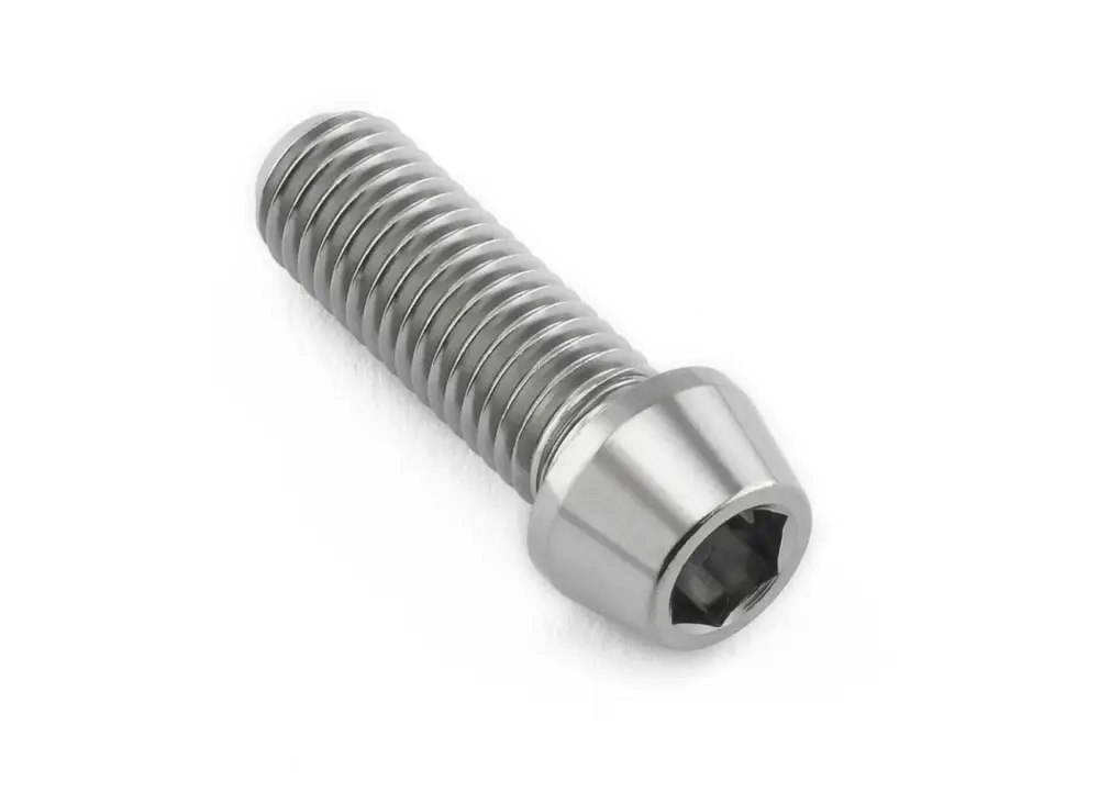 Super Cena Pro-Bolt titanový inbusový šroub s kónusovou hlavou se závitem M7 x 1,00 mm a délkou 20 mm, barva přírodní