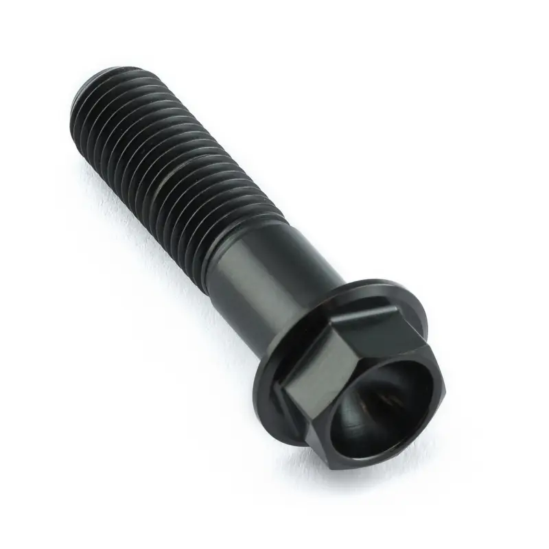 Pro-Bolt titanový šroub s šestihrannou hlavou se závitem M10 x 1,25 mm a délkou 40 mm, barva černá Aktuální