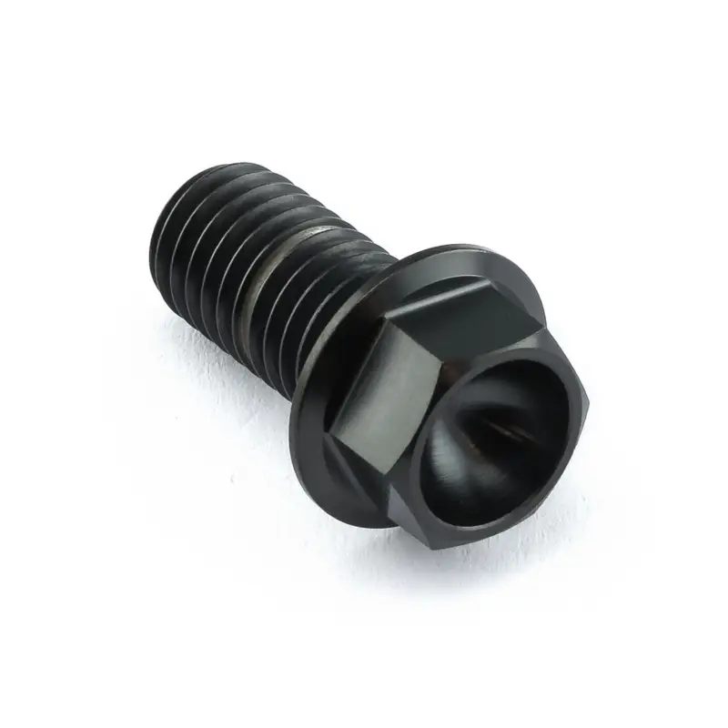 Nejlepší Volba Pro-Bolt titanový šroub s šestihrannou hlavou se závitem M10 x 1,50 mm a délkou 20 mm, barva černá