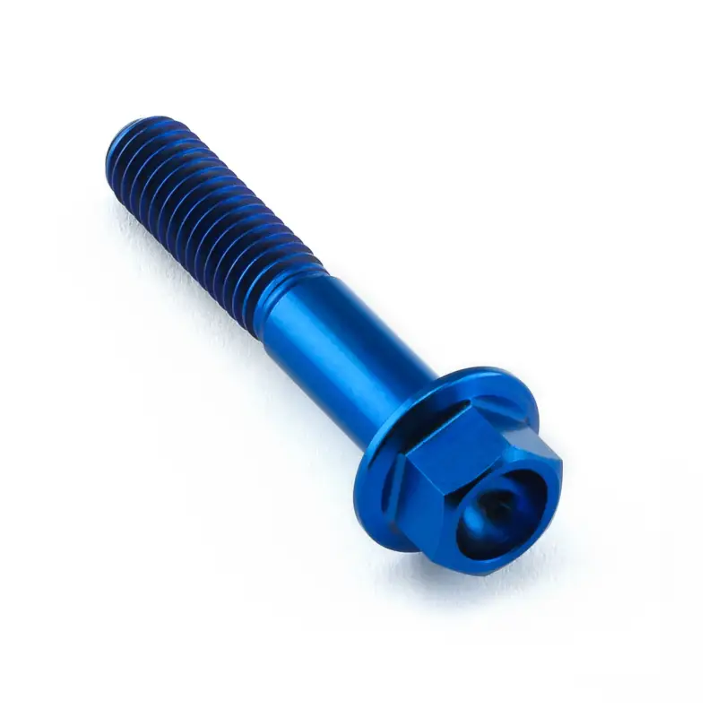 Pro-Bolt titanový šroub s šestihrannou hlavou se závitem M6 x 1,00 mm a délkou 32 mm, barva přírodní Přímo Od Výrobce