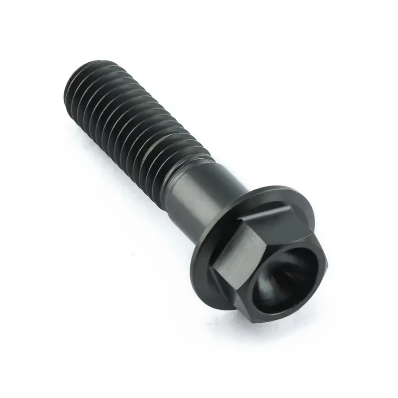 Zlevněný Pro-Bolt titanový šroub s šestihrannou hlavou se závitem M8 x 1,25 mm a délkou 32 mm, barva černá
