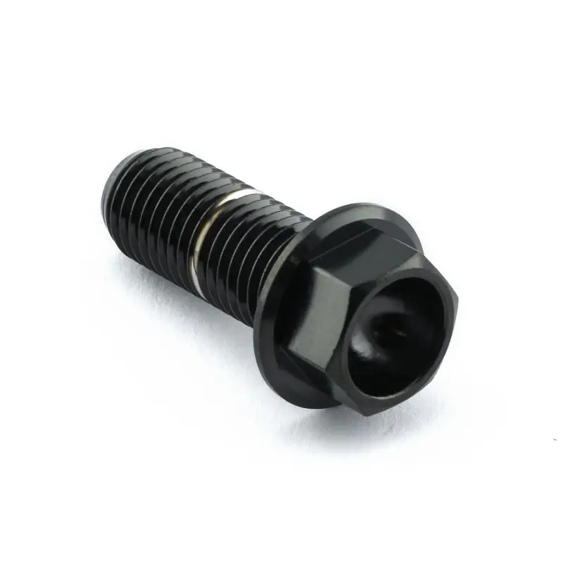 Pro-Bolt nerezový šroub s šestihrannou hlavou se závitem M10 x 1,25 mm a délkou 25 mm, barva černá Finální Výprodej