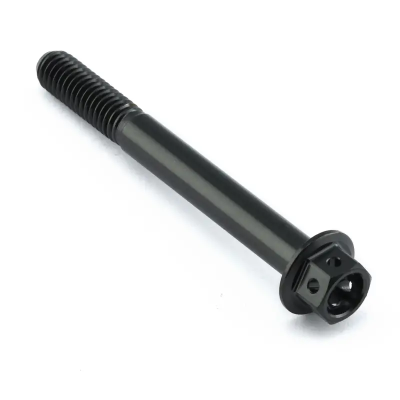 Originální Pro-Bolt nerezový šroub s šestihrannou hlavou se závitem M6 x 1,00 mm a délkou 55 mm, barva černá