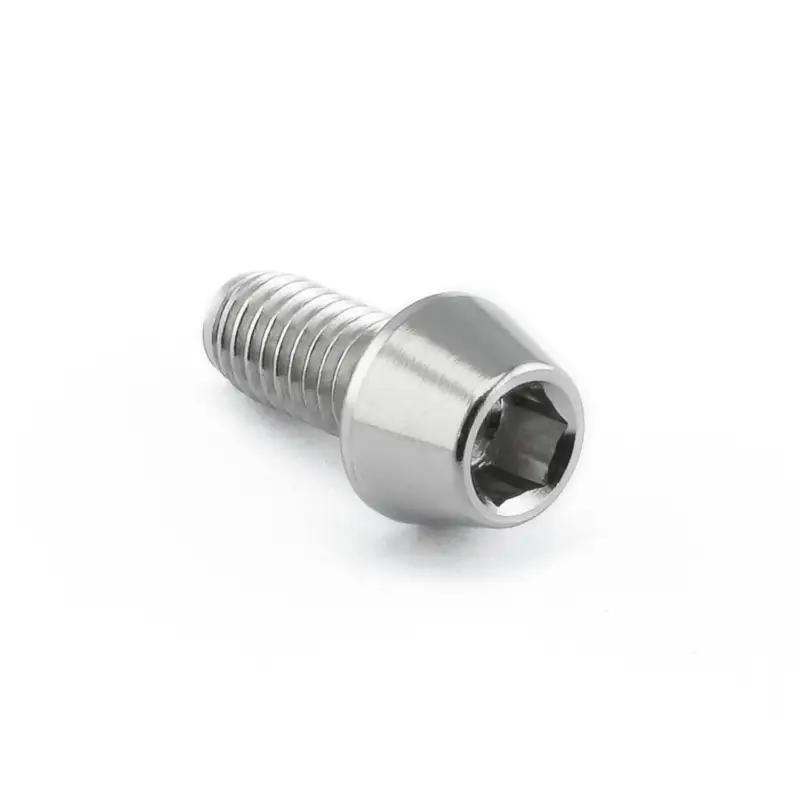 Cenová Bomba Pro-Bolt nerezový inbusový šroub s kónusovou hlavou se závitem M5 x 0,80 mm a délkou 10 mm, barva leštěná