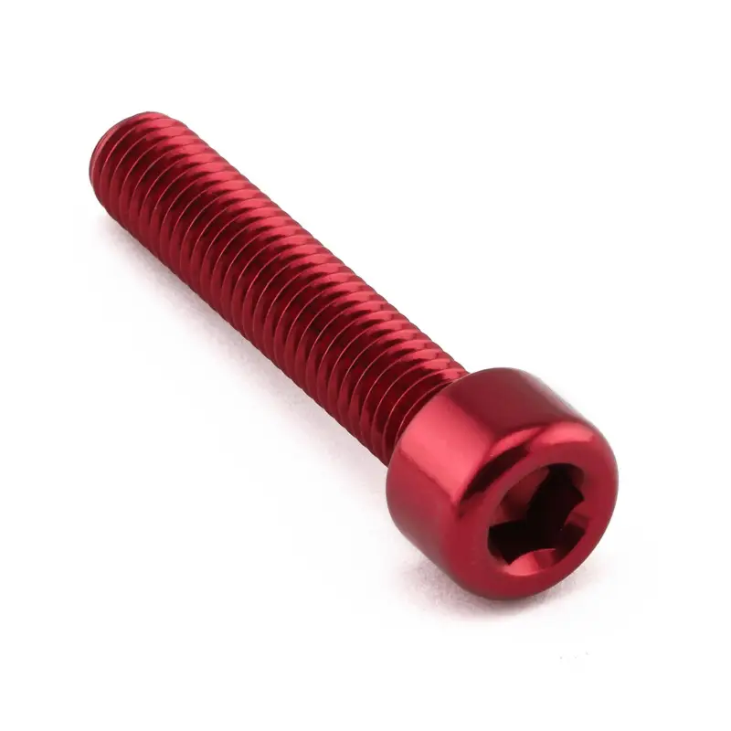 Pro-Bolt hliníkový inbusový šroub s válcovou hlavou se závitem M8 x 1,25 mm a délkou závitu 40 mm, barva červená Objednat Nyní