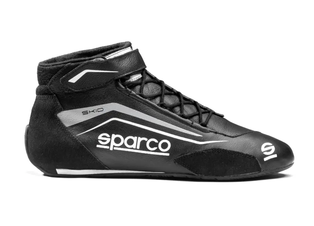 Závodní boty Sparco SKID, s homologací FIA, barva černá, velikost 39 Cenově Výhodný