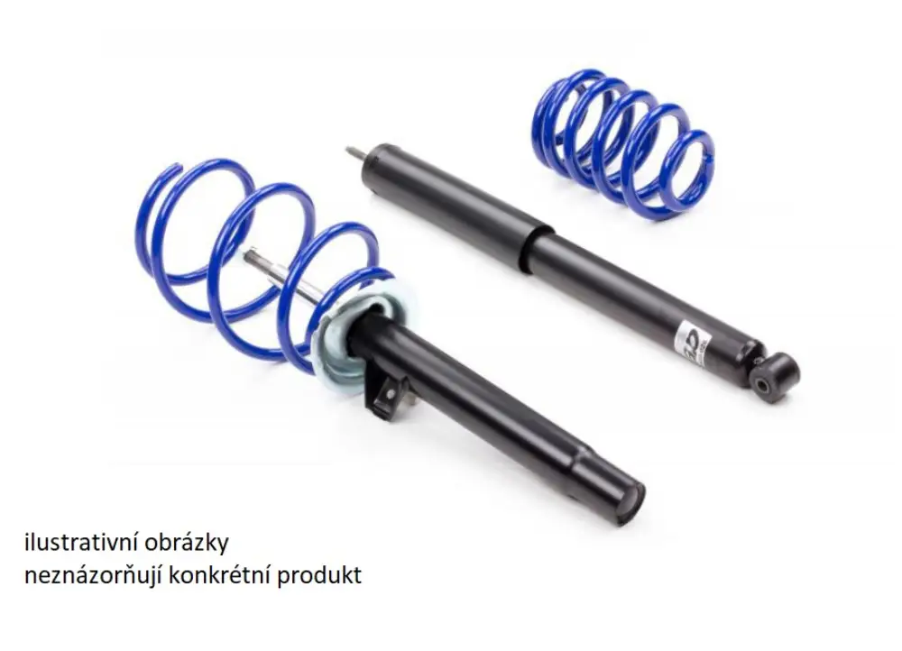 Levný Sportovní podvozek ap Sportfahrwerke pro Volkswagen Jetta II 165, 19E_, 1G2 se zatížením př. nápravy do 840 kg, snížení 40 mm/30 mm, 1.6l - 1.8l