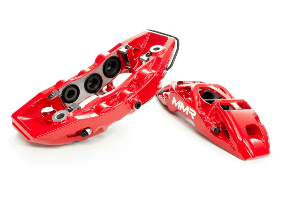 MMX přední brzdový kit se 6-pístovými třmeny a 380 mm kotouči pro BMW řady 2 M235i F22/F22 a M240i F22/F23, barva červená Nejlepší Cena
