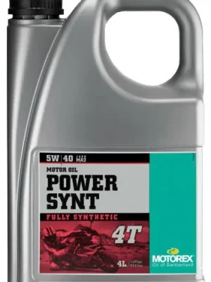 Akce Motorový olej Motorex Power Synt 4T 5W-40, 4L