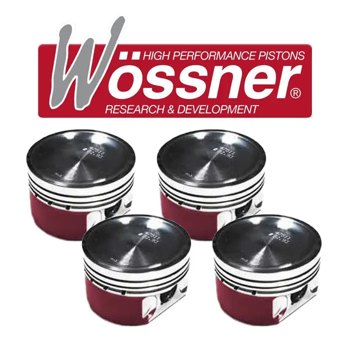 Super Cena Kované písty motoru Wossner Nissan 240SX Turbo 89.50mm 9.0:1 2387cm KA24