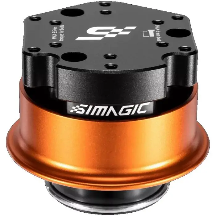 Značkový Quick Release adaptér volantu SIMAGIC pro simracingový simulátor