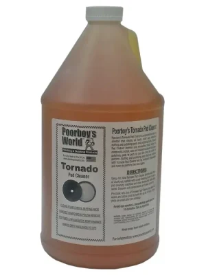 POORBOY'S WORLD Tornado Pad Cleaner na čištění lešticích kotoučů 3784ml Oblíbený