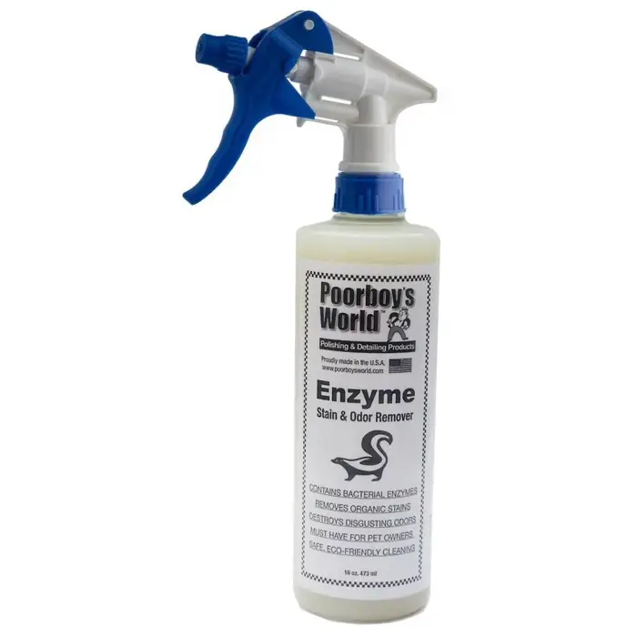 POORBOY'S WORLD Enzyme Stain & Odor Remover odstraňovač skvrn a neutralizátor zvířecích pachů 473ml Akční Cena